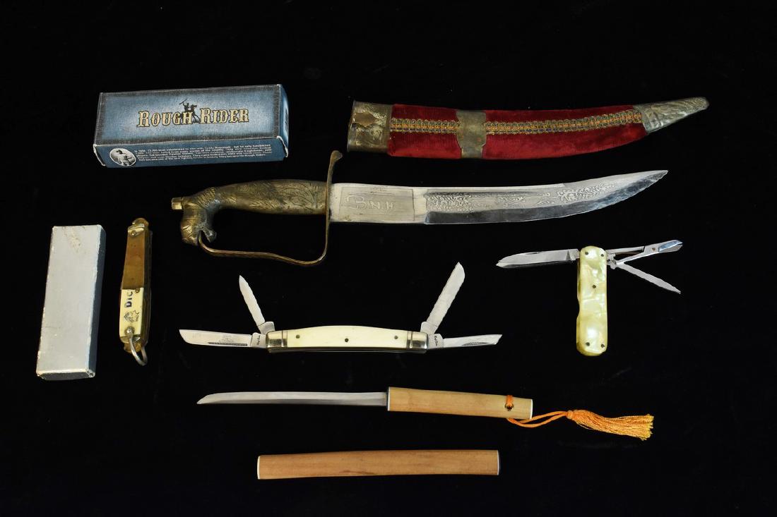 B.N.H. Dagger and Assorted Knives (1 of 10)