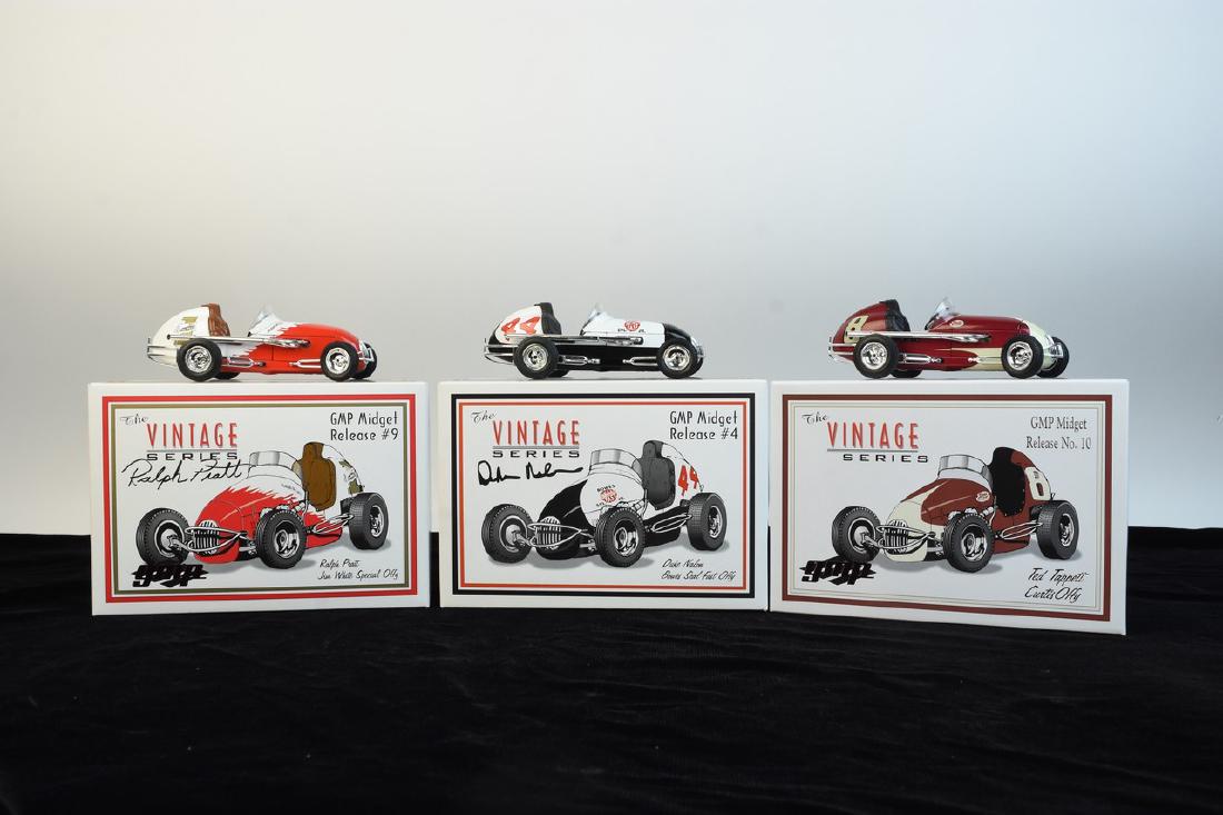 (3) 1:18 GMP Vintage Series Midget Die Cast Cars (1 of 20)