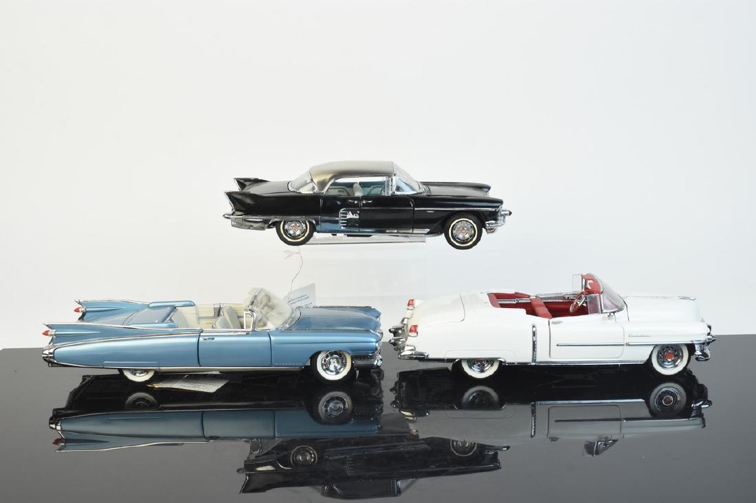 (3) Franklin Mint Precision Model Cadillacs (1 of 18)