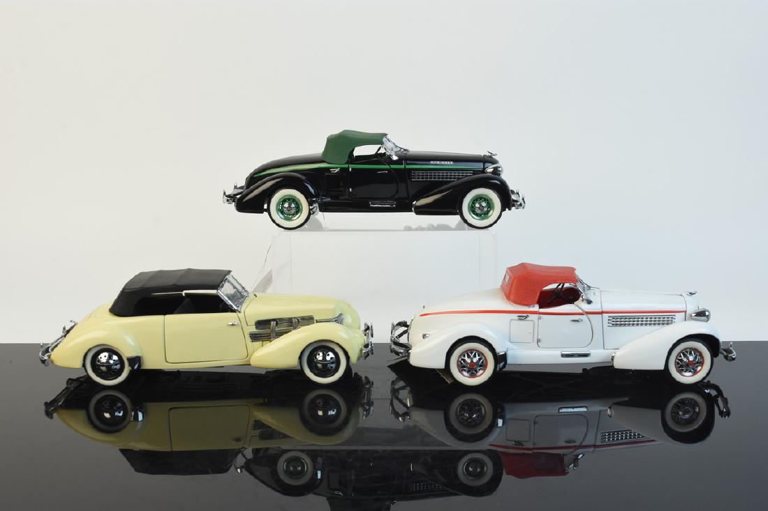 (3) Franklin Mint Precision Model 1:24 Die Cast (1 of 10)