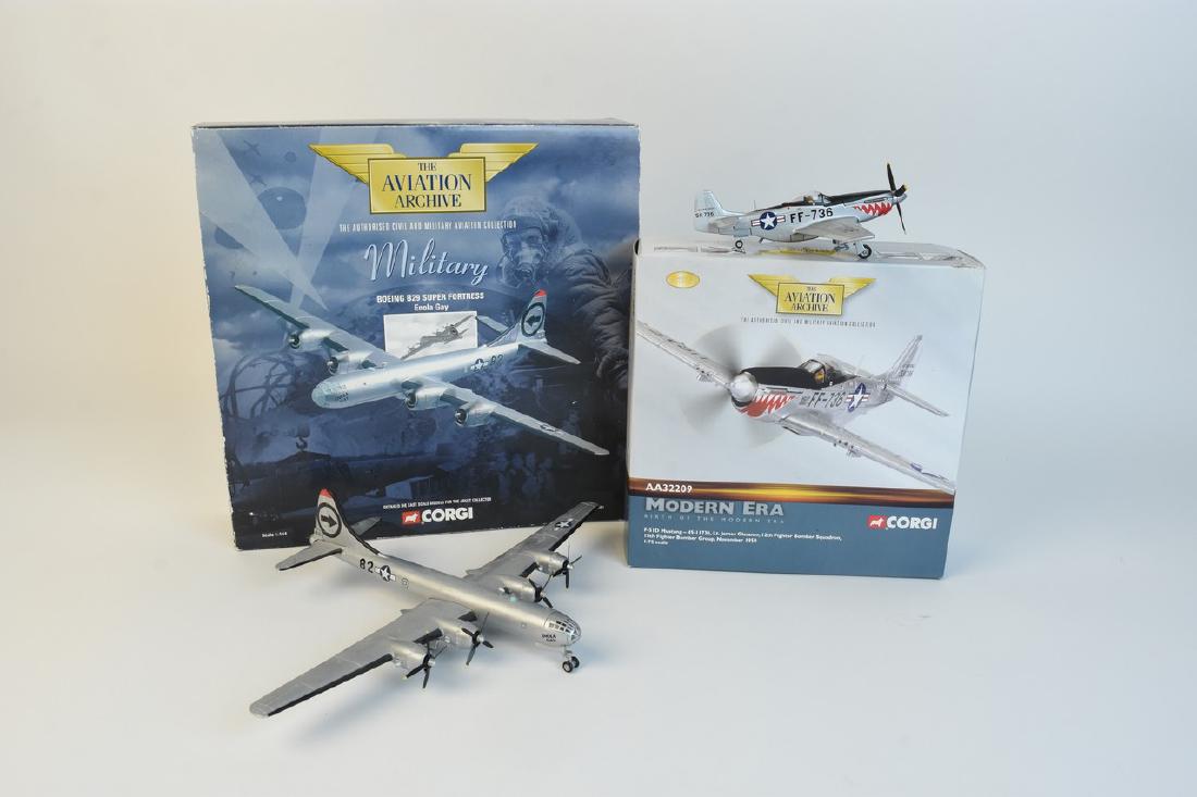 (2) Aviation Archive Die Cast Airplanes W/OB (1 of 12)