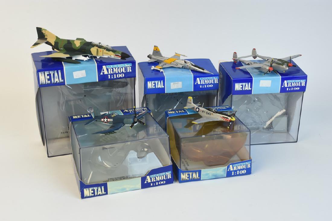(5) Armour Collection Die Cast Airplanes; OB (1 of 8)