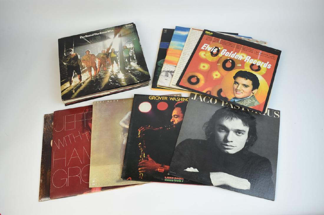 (25) Vinyl Albums; Jeff Beck, Moody Blues + (1 of 6)