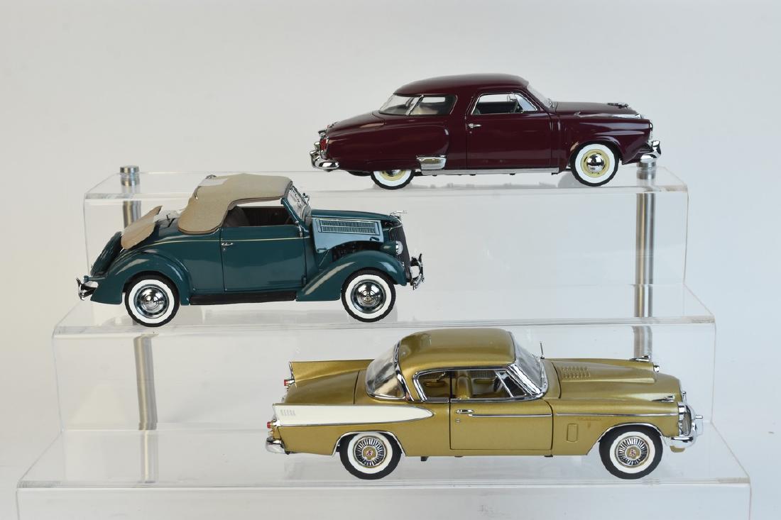(3) Danbury Mint Studebaker & Ford Die Cast (1 of 12)