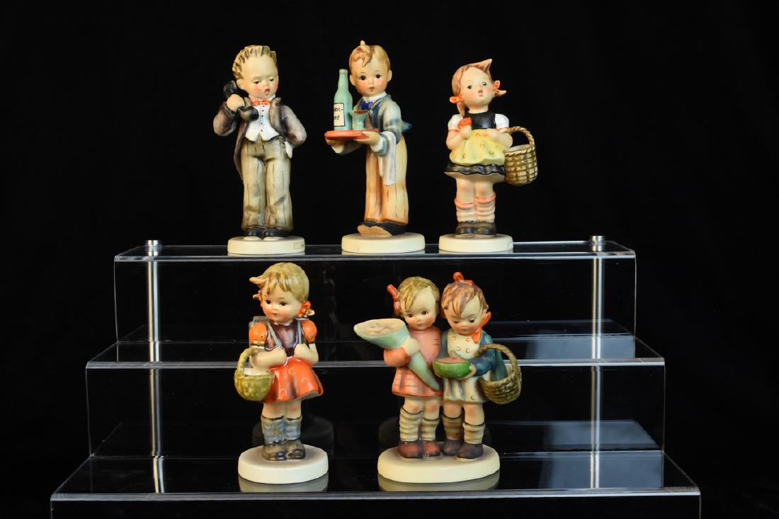 (5) TMK 3 Hummel Figurines (1 of 6)