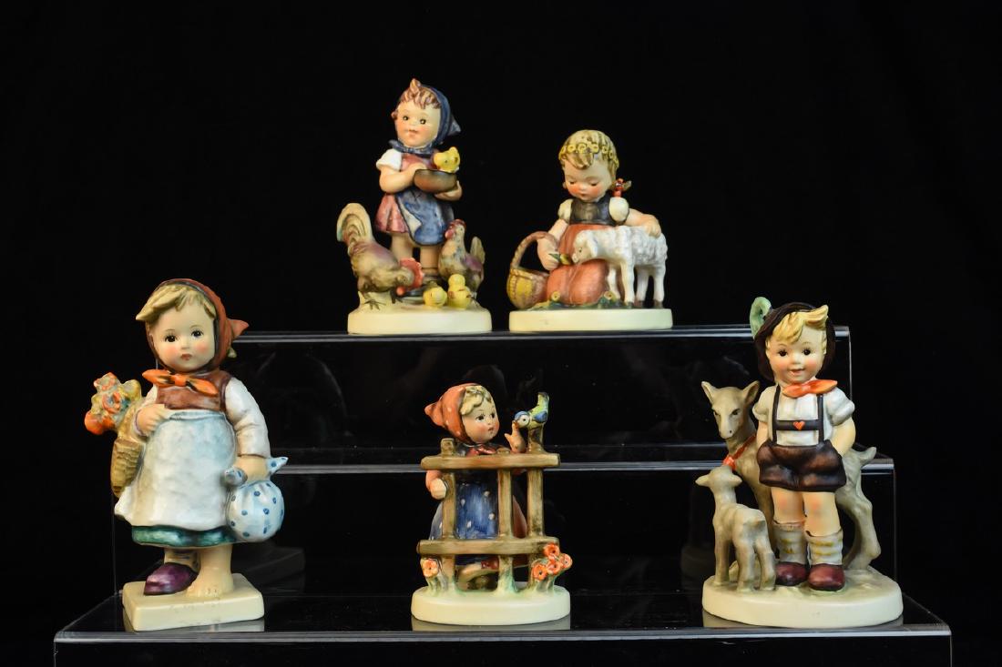 (5) TMK 4 Hummel Figurines (1 of 6)