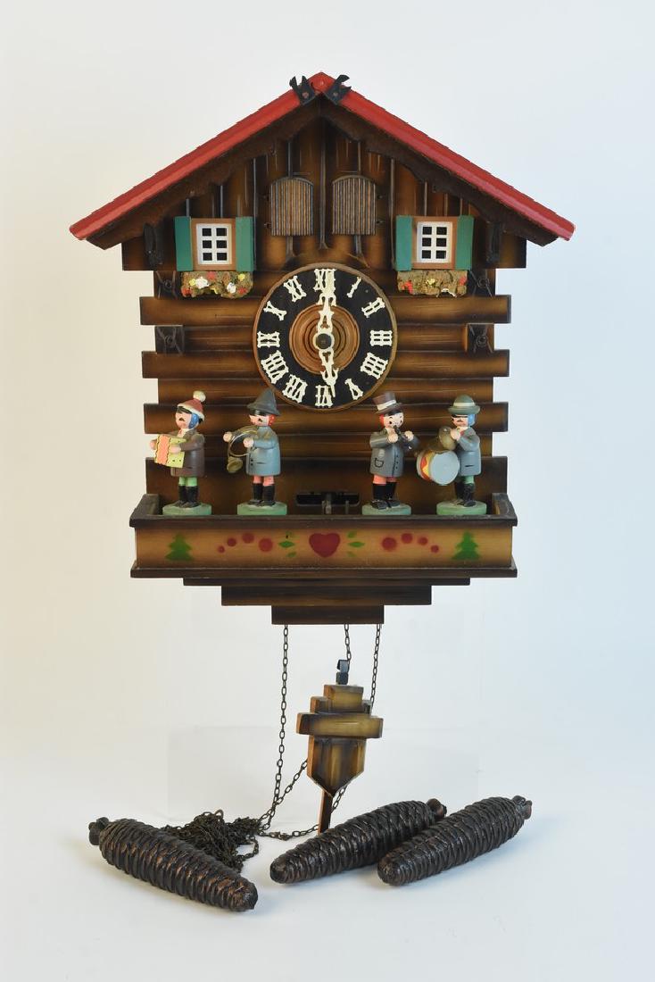 Swiss Musical Reuge Cuckoo Clock
