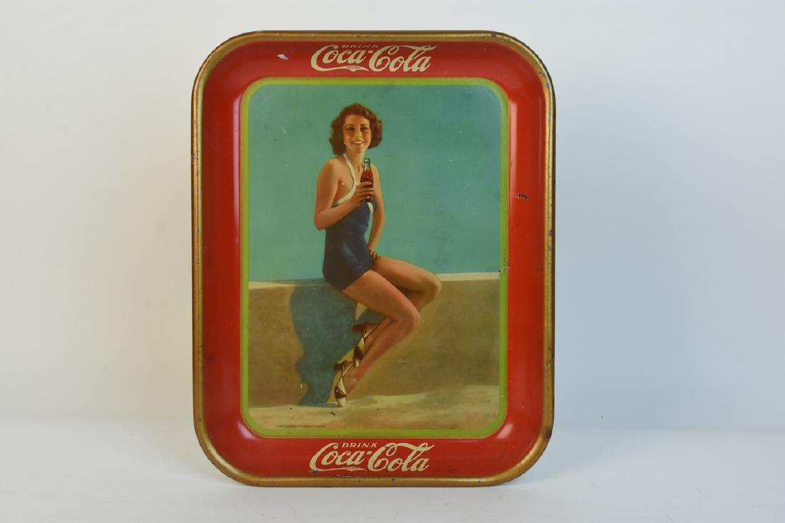 1932 Coca-Cola Advertising Tray (1 of 6)