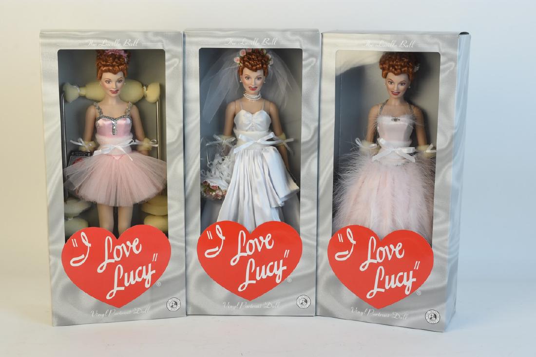 (3) Lucille Ball The Franklin Mint Dolls; OB (1 of 4)