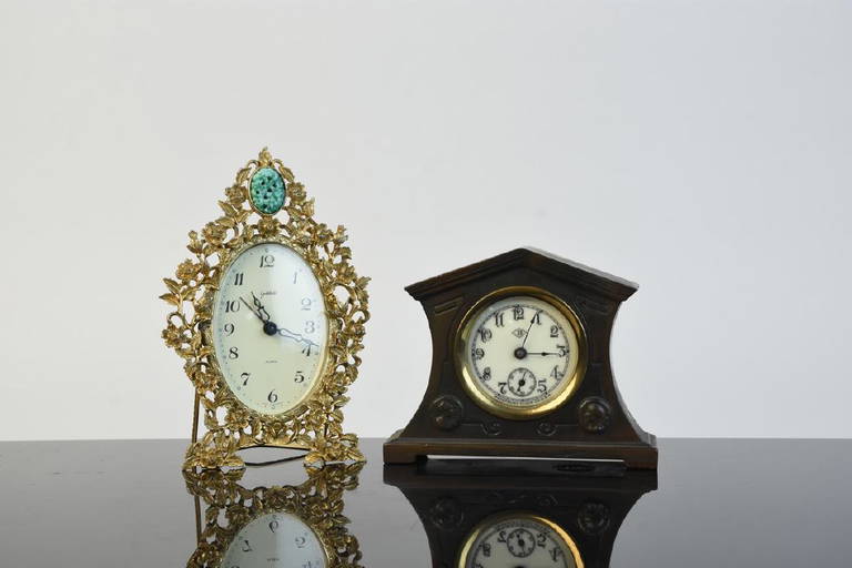 Waterbury & Goldbuhl Novelty Desk Clocks