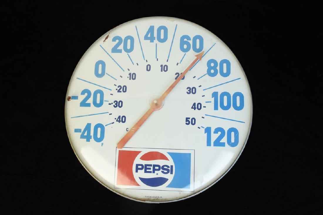 Pepsi Cola Advertising Thermometer (1 of 4)