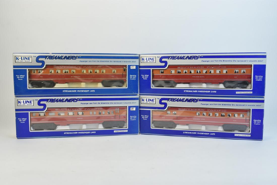 (4) K-Line Southern Pacific Streamliners; OB (1 of 6)