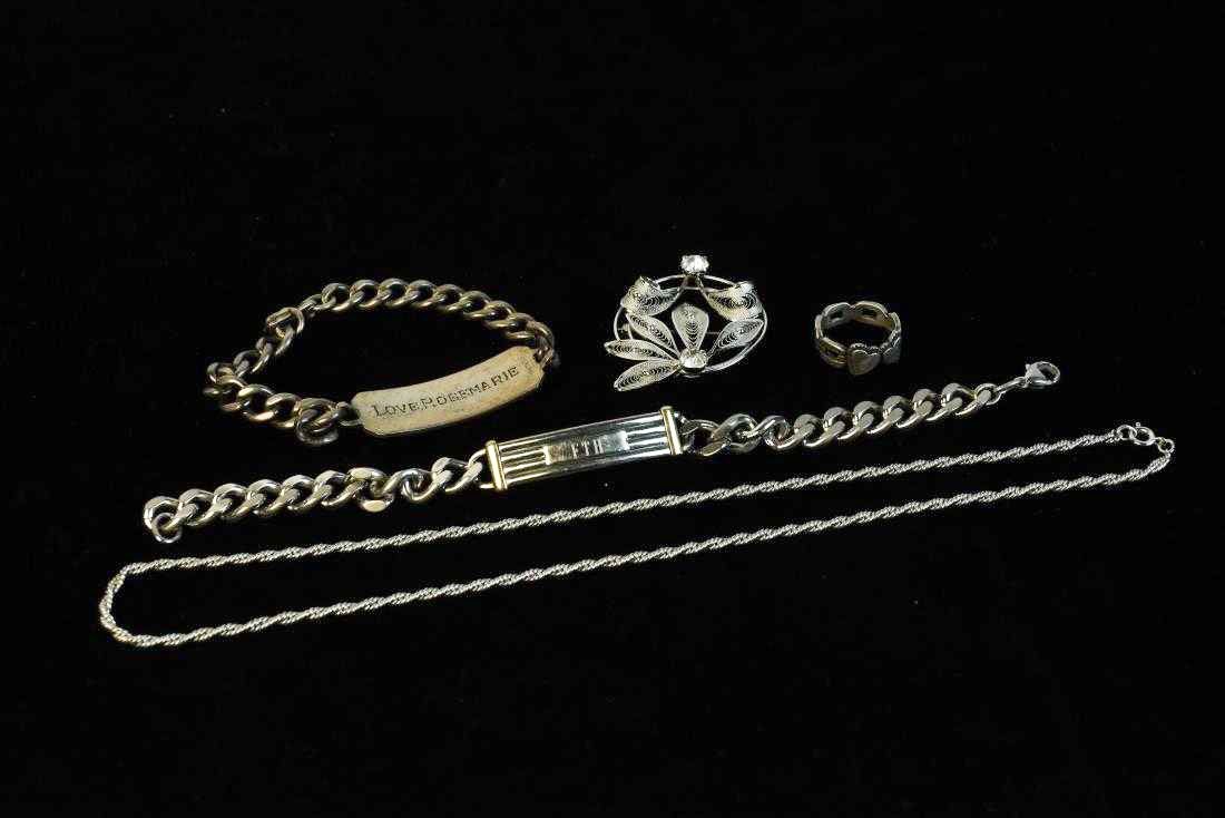 Sterling Silver Jewelry; 2.8 ozt. (1 of 9)