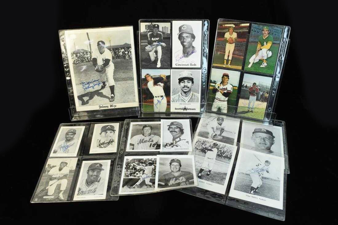 Autographed Photo's From MLB Players; Mize + (1 of 14)