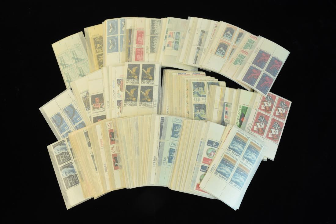 90+ Blocks of US Postage Stamps (1 of 8)