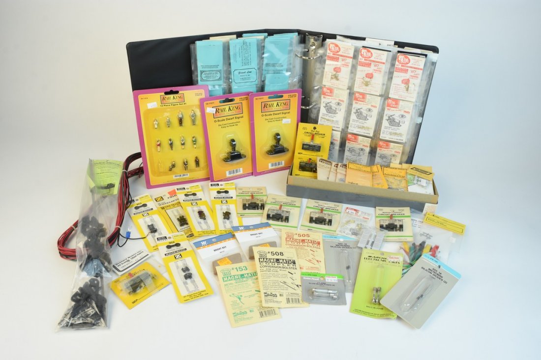 Large Collection of Model Train Accessories (1 of 11)