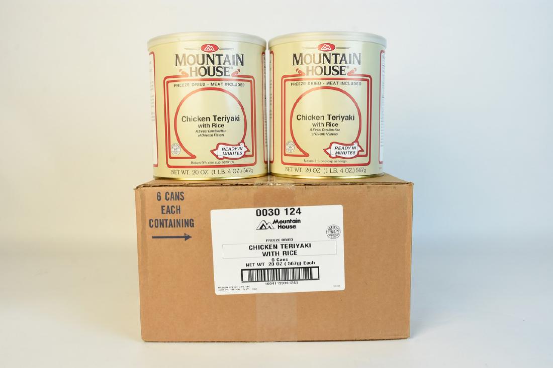 (8) Mountain House Chicken Teriyaki w/ Rice (1 of 6)