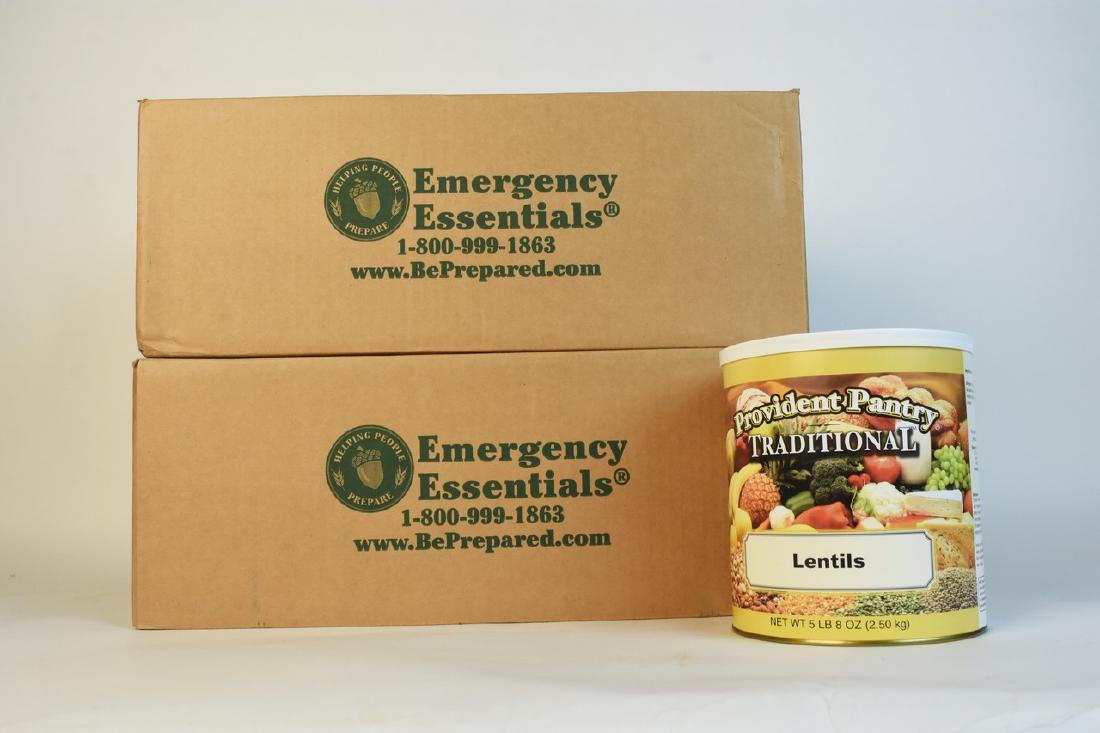 (12) Provident Pantry Lentils, 5 lb. 8 oz Cans (1 of 4)