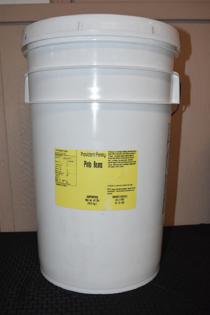 41 Lbs. Provident Pantry Pinto Beans Bucket (1 of 2)