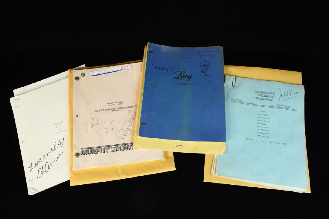 Signed Scripts; Ed Asner, Lily Tomlin + (1 of 10)