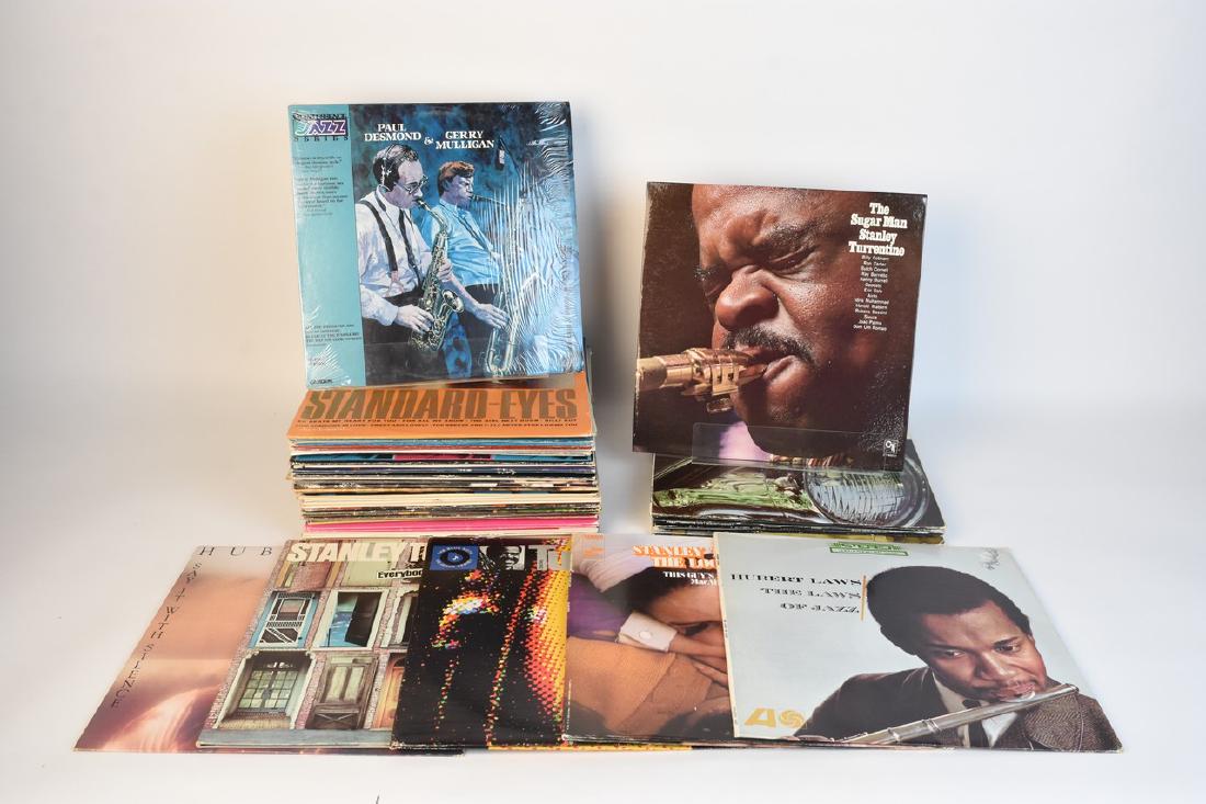 (42) Jazz Records on Vinyl; LA4, Turrentine +: (42) Jazz Albums from artist including: LA4, Stanley Turrentine, Hubert Laws, Wes Montgomery, Grover Washington, Jr., Ahmad Jamal Trio, Art Farmer, Lou Rawls, John Mayall, Herb Alpert, Pete Jolly, Joe