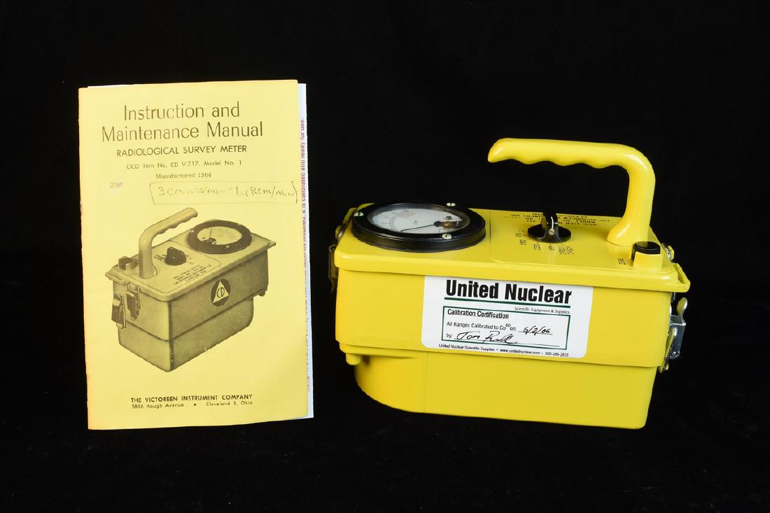 Radiological Survey Meter CDV-717/Geiger (1 of 3)