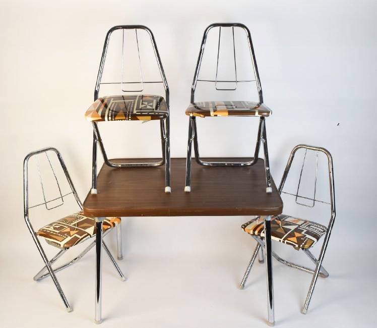 Mid Century Children S Table W 4 Folding Chairs Feb 02 2019 Mid Century Children S Table W 4 Folding Chairs Feb 02 2019 Scheerer Mcculloch Auctioneers Inc In