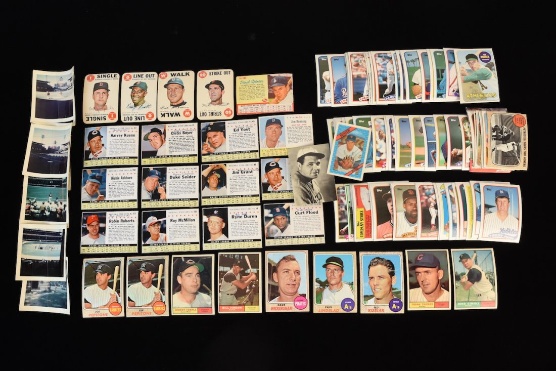 60's & 80's Baseball Cards and Photographs (1 of 11)