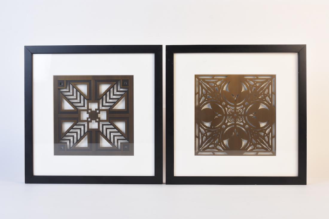 Frank Lloyd Wright Inspired Wall Art