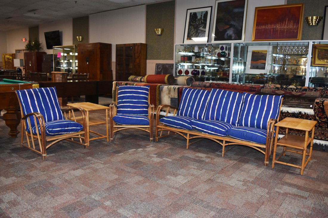 Heywood Wakefield Rattan Patio Furniture