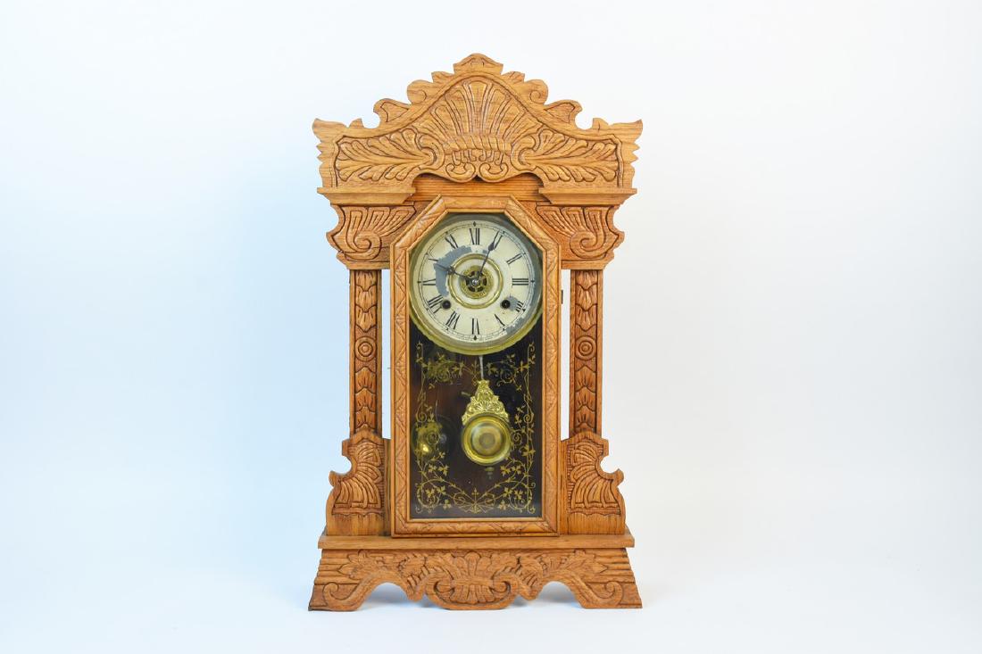 New Haven Clock Co. Gingerbread Clock