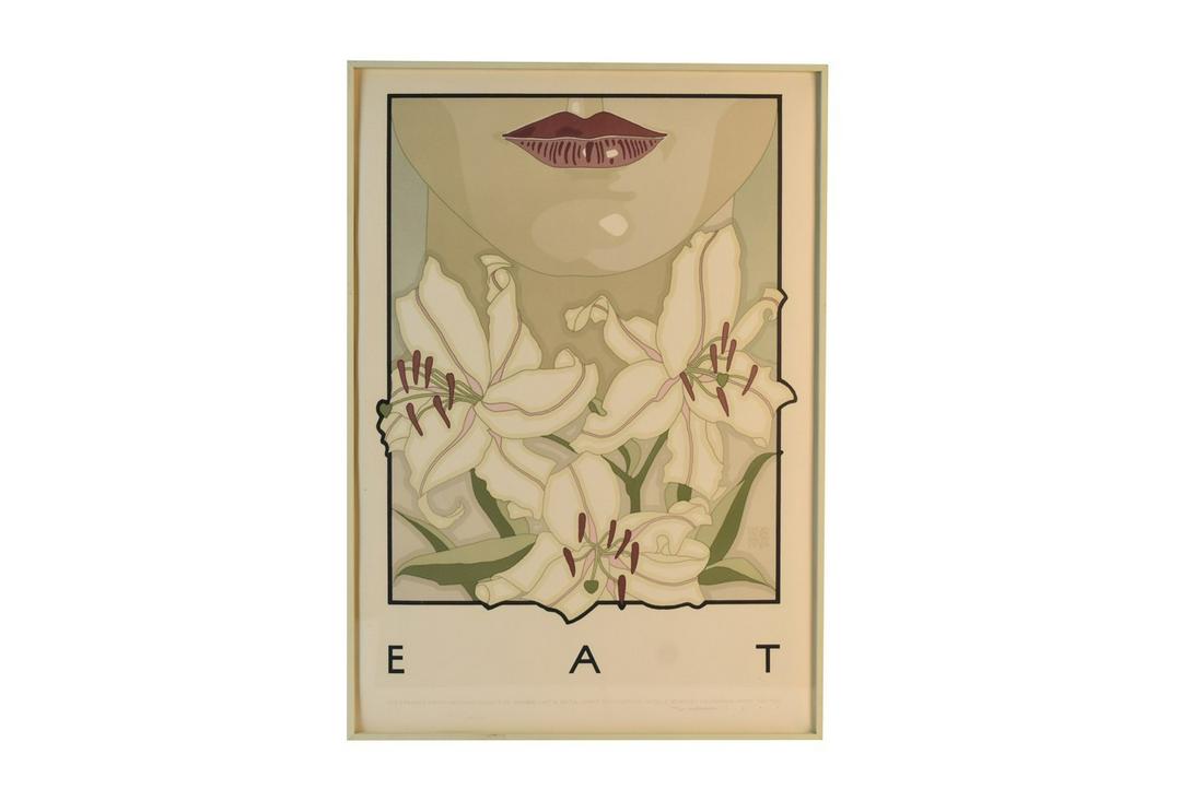 David Lance Goines Signed LE Litho (1 of 8)