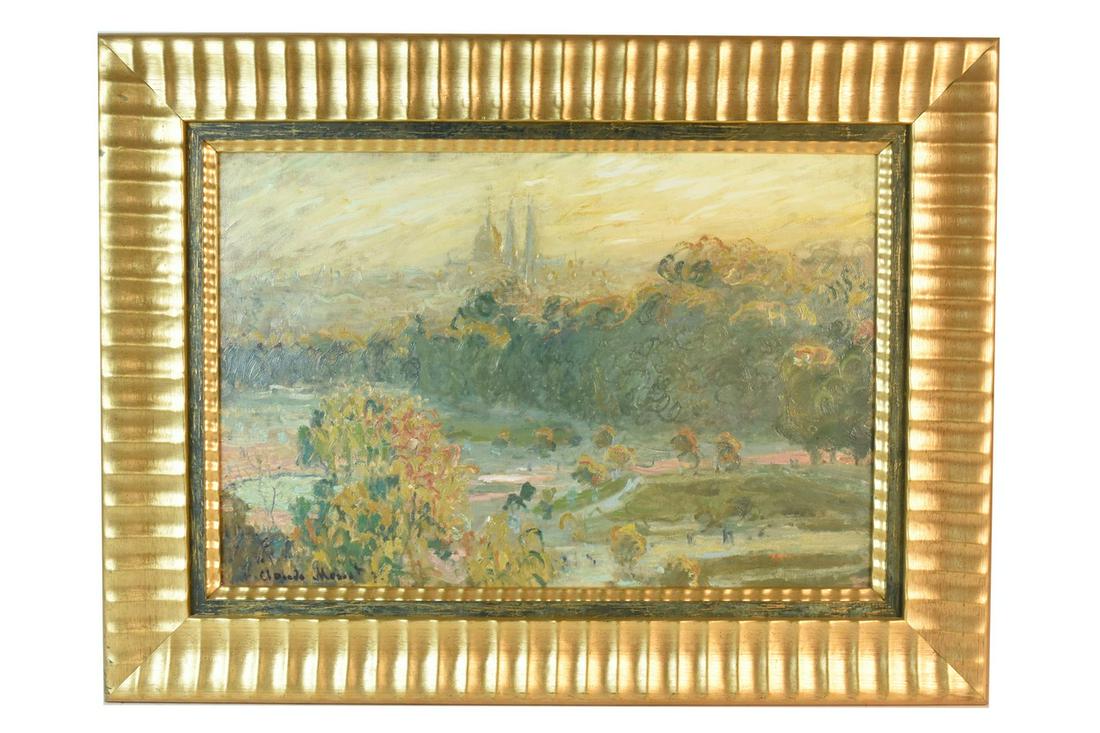 Monet "The Tuileries (Study)" Reproduction 57/485 (1 of 10)