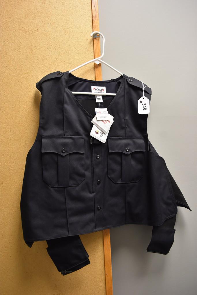 Elbeco Bodyshield External Vest Carrier, 2XR: An Elbeco Bodyshield External Vest Carrier, size 2XL-Long. V3114B. NWT. Contact our recommended 3rd party "for profit" shipper Pak Mail at (260) 637-4809 or contact@pakmailfw.com for shipping quote PR