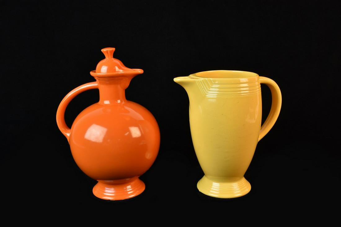 Fiesta Ware Carafe w/ Lid & Coffee Pot (1 of 18)
