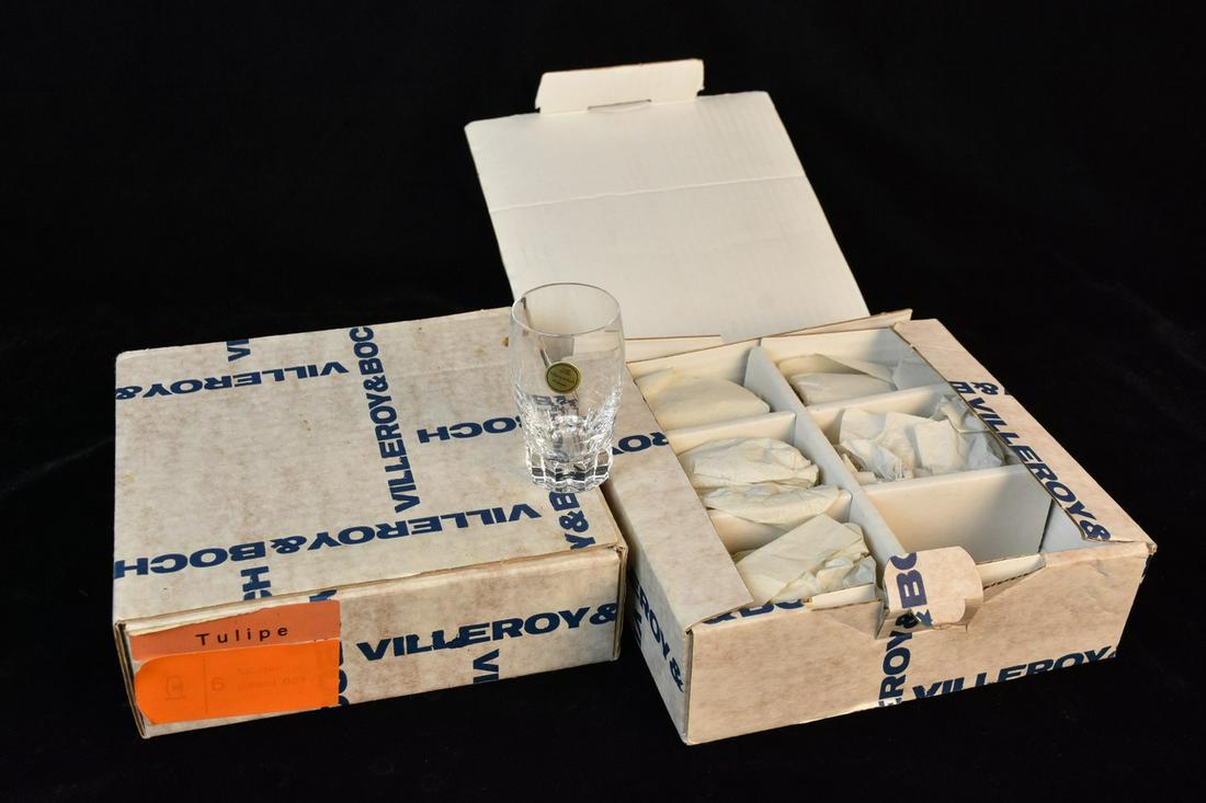 (12) Villeroy & Boch Crystal Goblets (1 of 6)