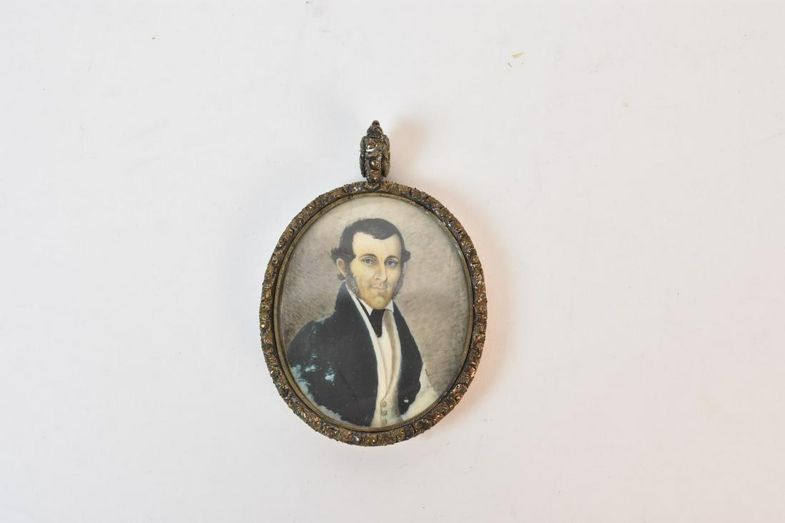 Miniature Portrait Attributed to Edward Greene Malbone (1 of 7)