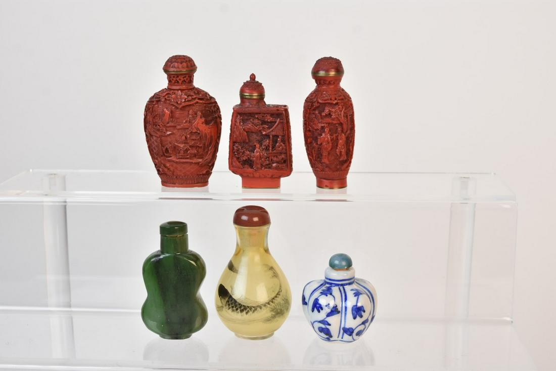 (6) Asian Snuff Bottles (1 of 17)