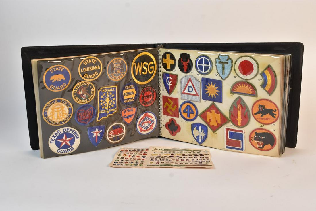 Large Lot of WWII Military Insignia Patches (1 of 20)