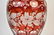 Cranberry Pickle Castor & Crystal Vase - 8