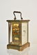 Brass and Glass Carriage Clock, Tiffany & Co - 4