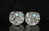 Tiffany & Co Rock Cut Votive Candle Holders - 2
