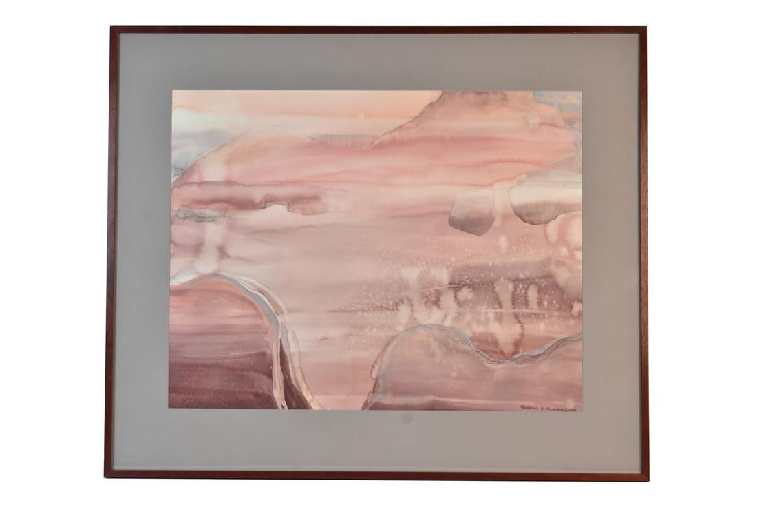 Barbara M. Meeker "Sun & Sand" Watercolor (1 of 9)