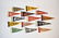 (14) Vintage Baseball Pennants, Small