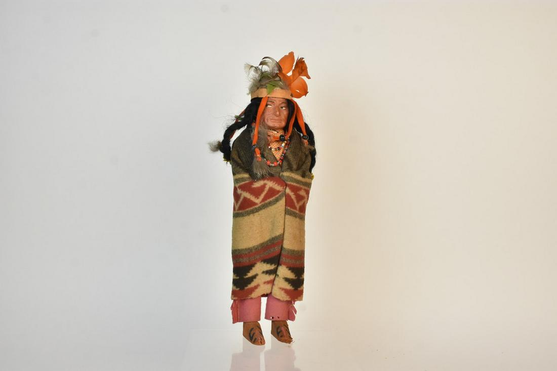 Vintage Skookum Chief Doll (1 of 8)