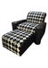 Larry Laslo for Directional Chair w/ Ottoman - 2