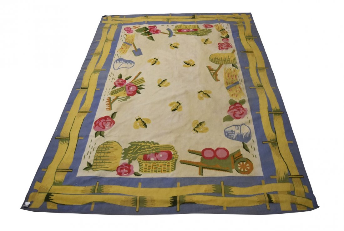 Handmade Farmhouse Style Area Rug (5' 8" x 9') (1 of 20)