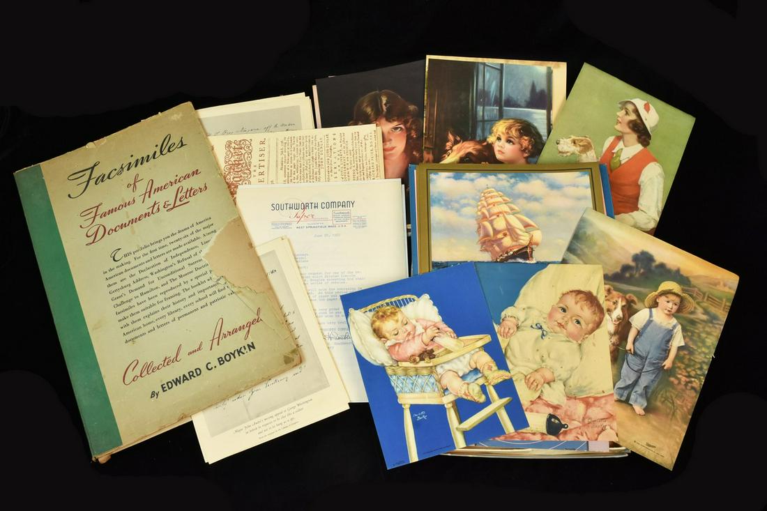 Facsimiles of Documents and Art Folio Prints (1 of 20)