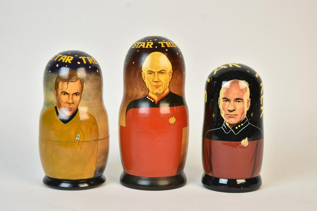 Russian Star Trek Nesting Dolls (1 of 10)