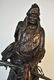 After Remington Bronze Native American on Horse - 6